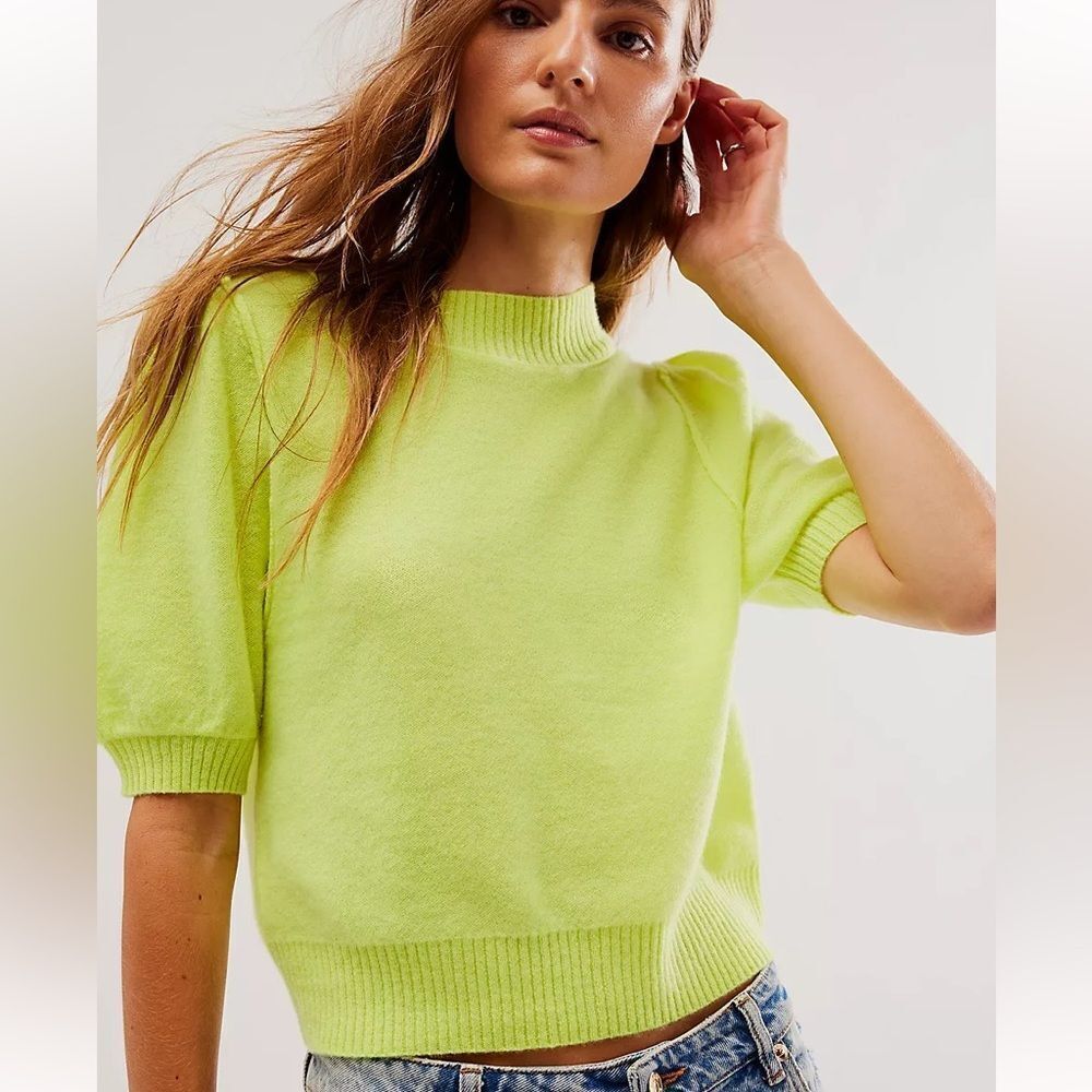 Free People Staycation Cashmere Pullover size Small